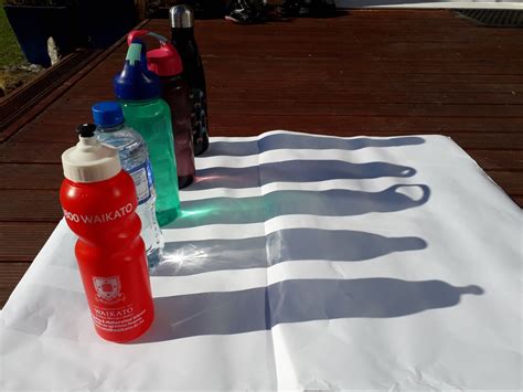 Opaque and translucent drink bottles — Science Learning Hub