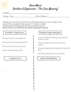 Musical Interpretation & Lyric Meaning by Mountain Thyme Music Academy