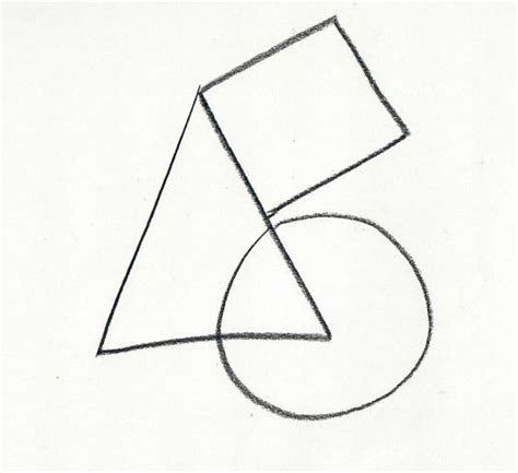 #28: Three-Shape Composition - Mark-Making Exercises