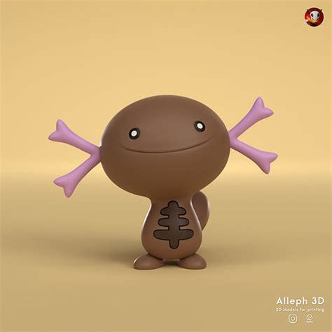 Pokemon paldean wooper 3D model 3D printable | CGTrader