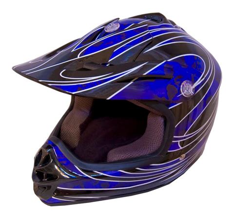 DOT Certified BLUEG Kids MX Motocross Helmet - Motorcycle ATV Helmet