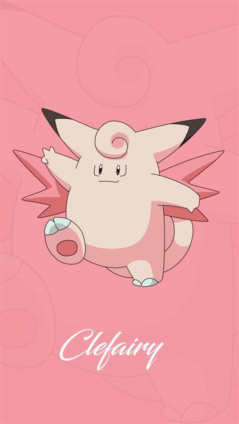 Download Clefairy Evolved Form Clefable Wallpaper | Wallpapers.com