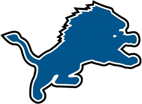 Detroit Lions Logo - Primary Logo - National Football League (NFL) - Chris Creamer's Sports ...