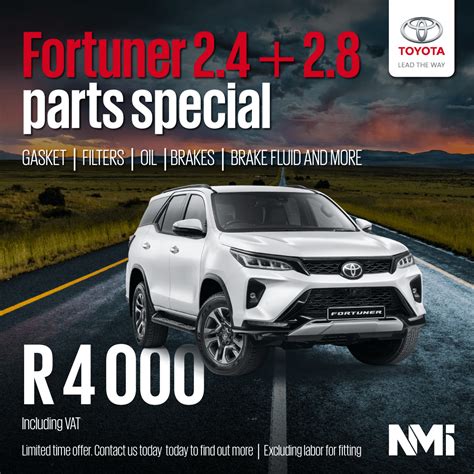 Specials - NMI Toyota Witbank