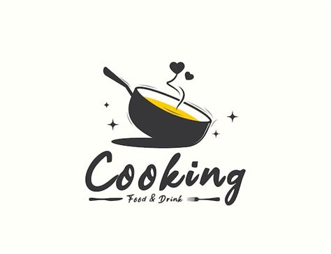 Premium Vector | Cooking logo design