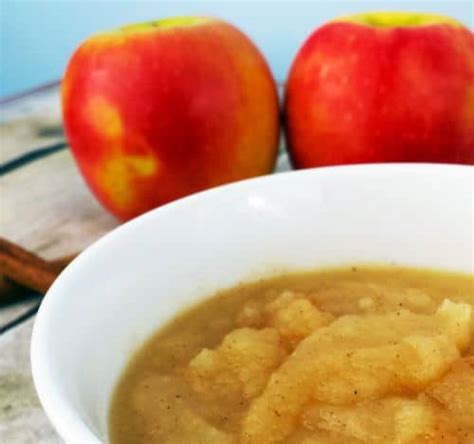 Homemade Cinnamon Applesauce Recipe