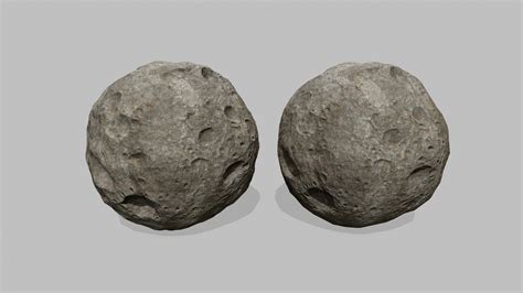 Asteroid 3D Model $25 - .obj - Free3D