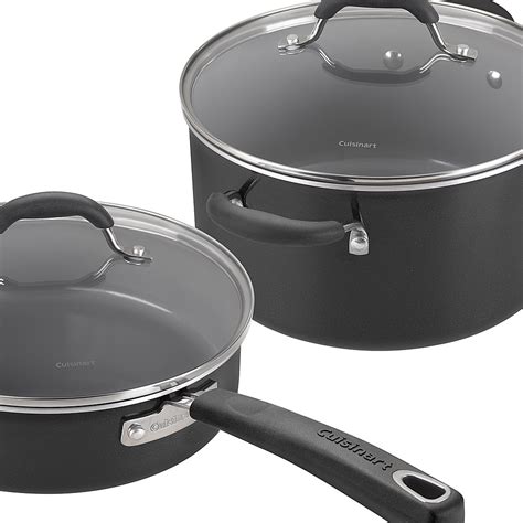 Cuisinart Ceramica XT Nonstick 11-Piece Cookware Set Black 54C-11BK ...