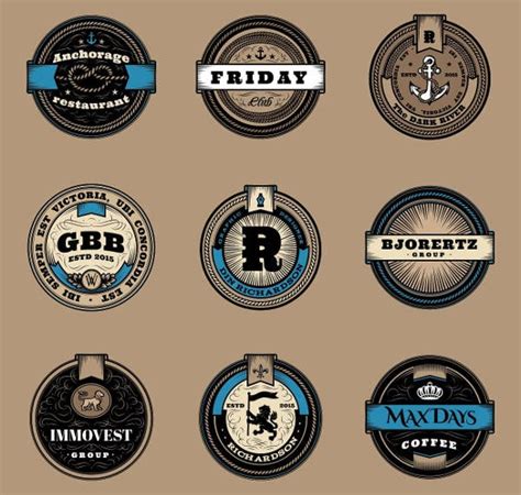 20+ Examples of Round Logo Designs