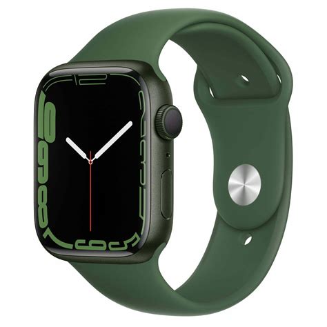 Apple Watch Series 7 GPS, 45mm Green Aluminium Case with Clover Sport Band » Bronze.qa - Online ...