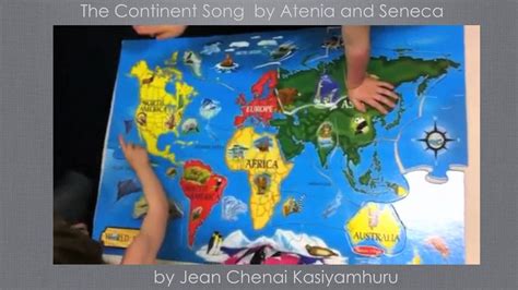 Montessori Preschool - Geography - The Continents Song | Montessori ...