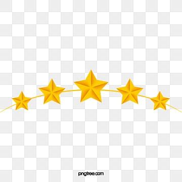 5 Stars PNG Transparent Images Free Download | Vector Files | Pngtree