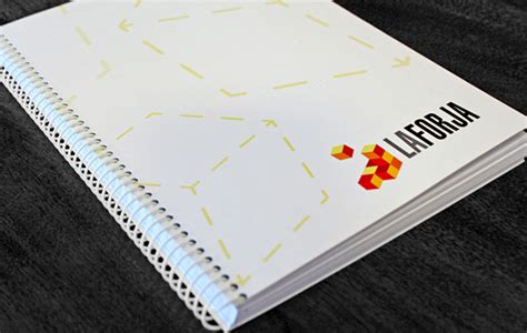 logo+corporate notebook design on Behance