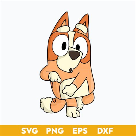 Bingo Bluey SVG, Bluey Cartoon SVG PNG DXF EPS File. | Inspire Uplift | Cartoon, Cute poster ...