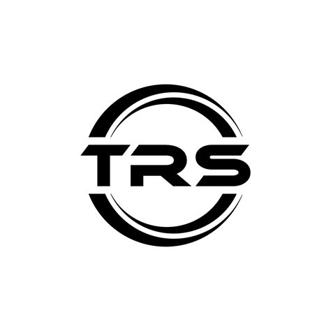 TRS letter logo design in illustration. Vector logo, calligraphy designs for logo, Poster ...