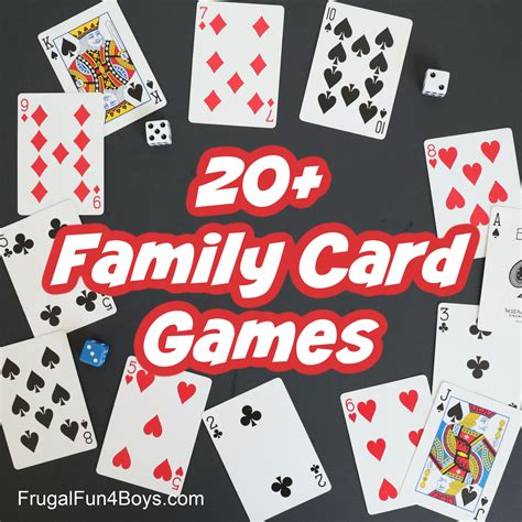 20 Card Games that are Perfect for Your Next Family Game Night - Frugal ...