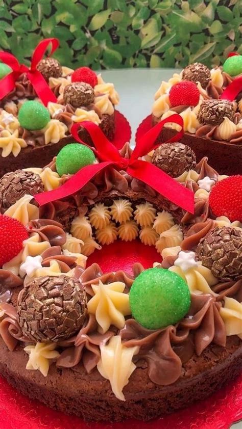 Inspiração e ideias de receitas de doces para o natal! 🎅🏼 | Sobremesas ...