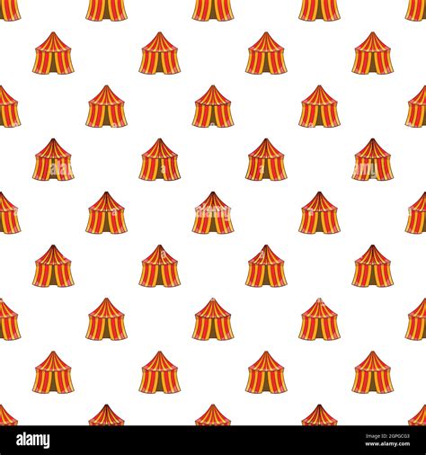 Circus tent pattern, cartoon style Stock Vector Image & Art - Alamy