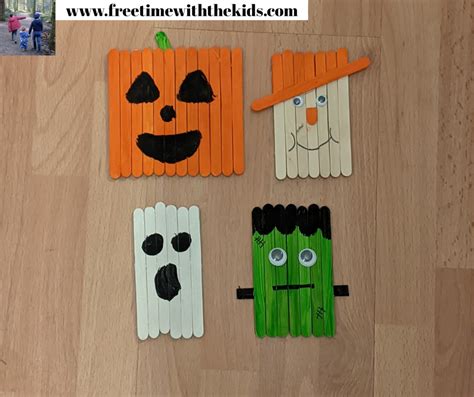 11 Easy Halloween Crafts for Kids - Free Time with the Kids