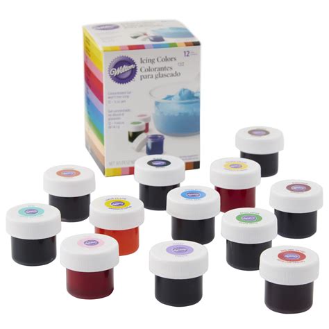 Wilton Icing Colors, 12-Count, Food Coloring - Walmart.com - Walmart.com