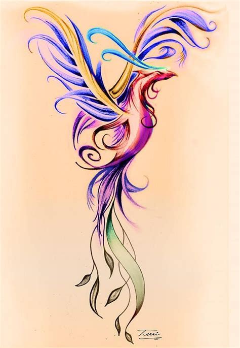 Phoenix Wings Drawing at GetDrawings | Free download