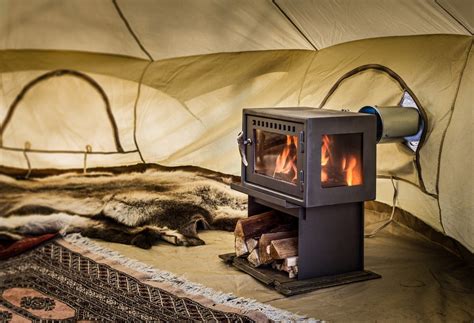 Orland Glamping Stove Bell Tent | Breathe Bell Tents Australia