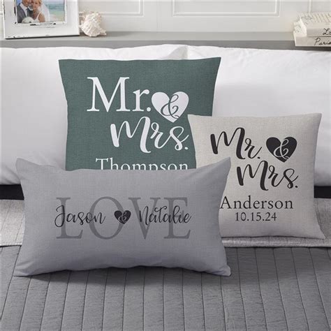 Elegant Couple 14" Personalized Throw Pillow