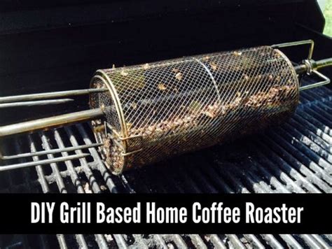 DIY Grill Based Home Coffee Roaster