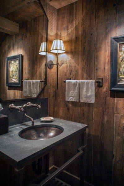 Top 70 Best Rustic Bathroom Ideas - Vintage Designs