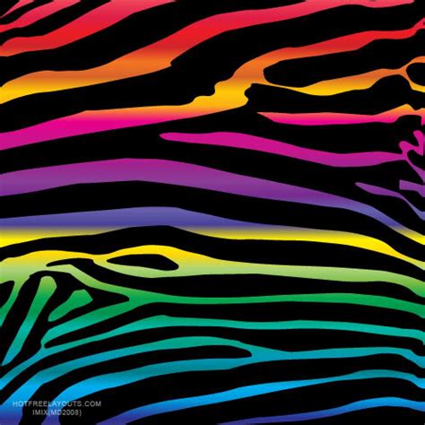 Rainbow Zebra Wallpaper - WallpaperSafari