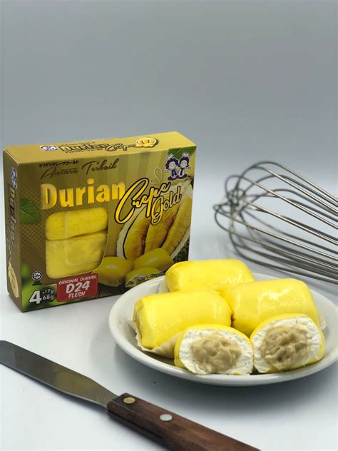 Durian Crepe Gold 4 Pieces – ATCC HOLDINGS SDN BHD