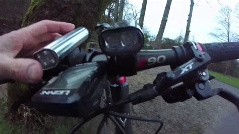 LEZYNE bike lights review - in the dark - YouTube