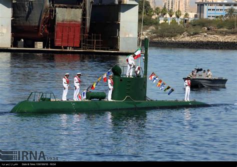 IRNA English - Two new submarines join Iran Navy