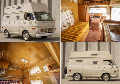 Hippie Era 1960s Vanlife: An Original Chevrolet Van Camper