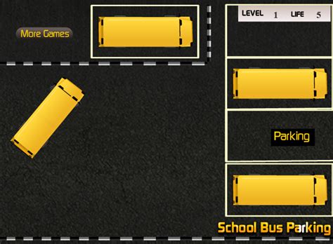 School Bus Parking - Play Online on Flash Museum 🕹️