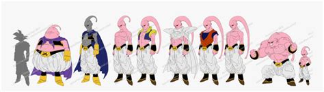 Photo For Reference - All Super Buu Forms, HD Png Download - kindpng