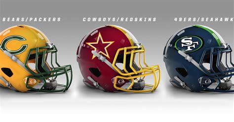 Helmets For Every NFL Team In Their Biggest Rival’s Colors - Daily Snark