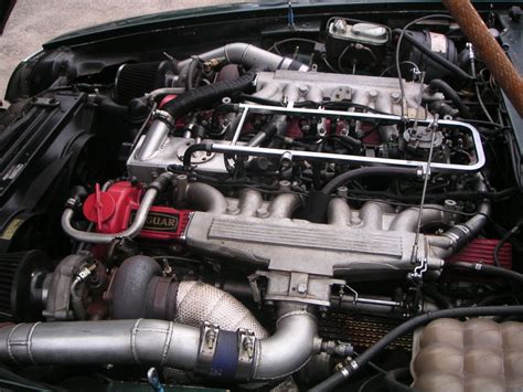 1977 Jaguar XJS V12 twin-turbo engine