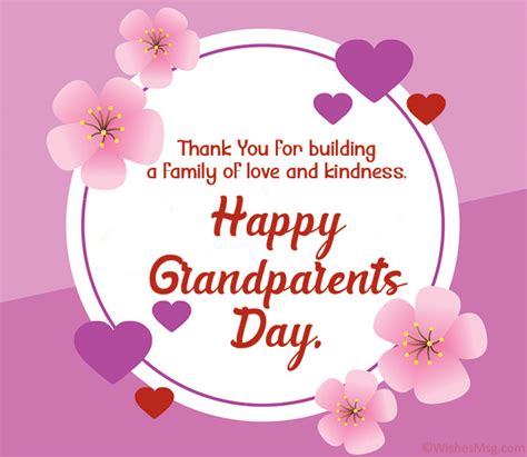 Happy Grandparents Day Wishes and Messages