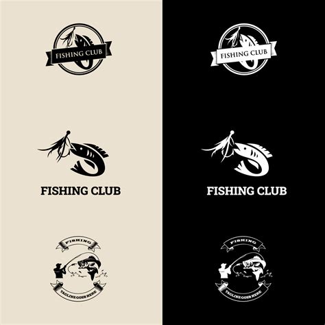 Fishing logo template. Sport fishing Logo. fishing illustration template 10533252 Vector Art at ...