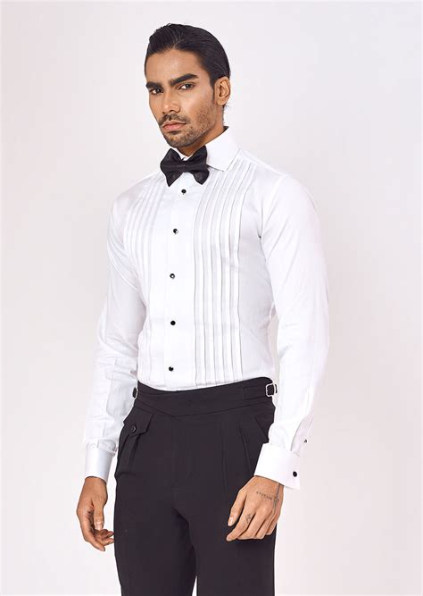 White Tuxedo Shirt - Rulmaker.com