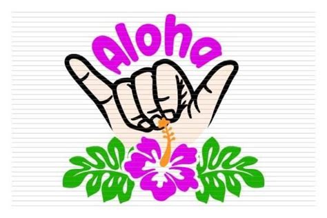 Shaka Hand Mahalo Aloha Hand Sign Hawaii Graphic by Awspik · Creative Fabrica