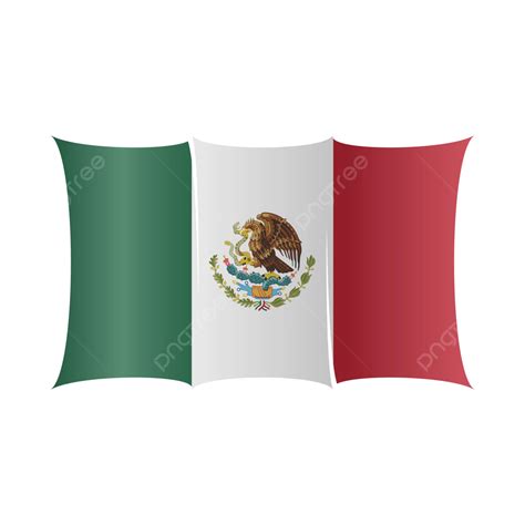 Mexico Flag Vector, Mexico, Flag, Mexican Flag PNG and Vector with ...