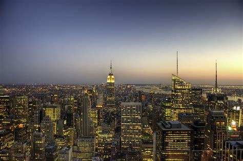 File:New York City at Sunset in HDR.jpg - Wikimedia Commons