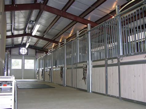 Prefabricated Metal Horse Barns | Titan Steel Structures