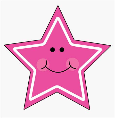 Cute Star Clipart Clip Art Of Star Clipart - Cute Clipart Shapes, HD Png Download - kindpng