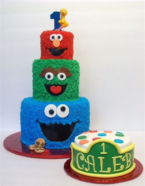 Sesame Street First Birthday — Children's Birthday Cakes | Sesame ...