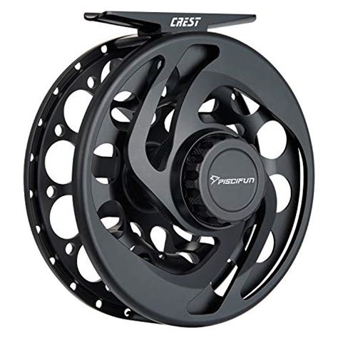 Piscifun Crest Fully Sealed Drag Large Arbor Fly Fishing Reel Saltwater CNC-machined Aluminum ...