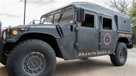 GSPD gets military vehicles, including Humvee for school resource officer - DailyTrib.com