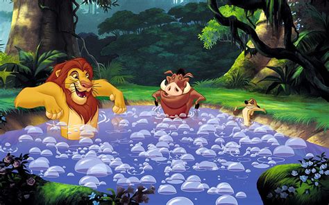 The Lion King Timon And Pumbaa And Simba